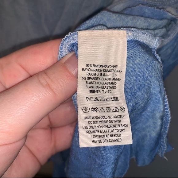 Free People Uptown Ruffle Tank Top M - Picture 6 of 10